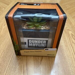 Dunder Mifflin Paper Box Planter